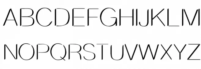 DelicateSans Font Litere mari