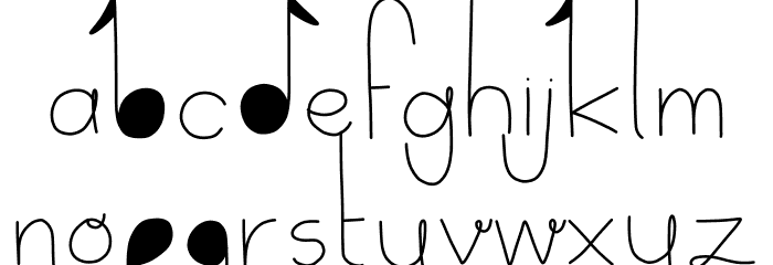 Delicate Font LOWERCASE