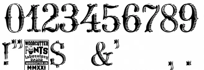 Delicatessen Font OTHER CHARS