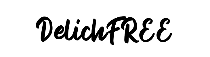 DelichFREE  les polices de caractères gratuit tlcharger