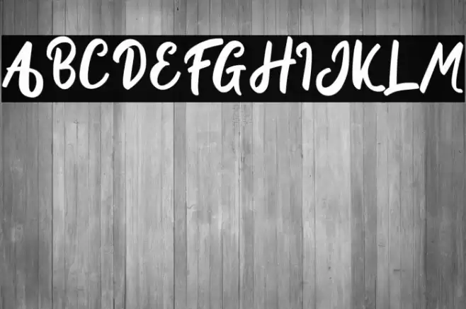 DelichFREE Font examples