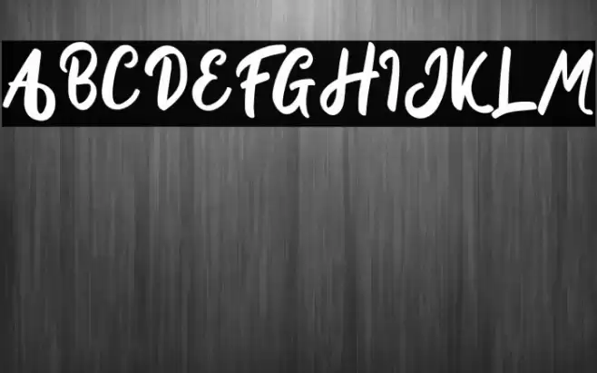 DelichFREE Font examples