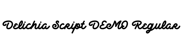 Delichia Script DEMO Regular Font