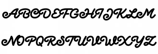 Delichia Script DEMO Regular Font OTHER CHARS