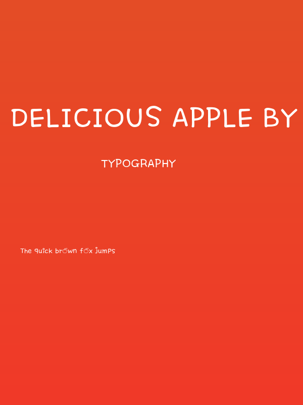 Delicious Apple by cyn Poster