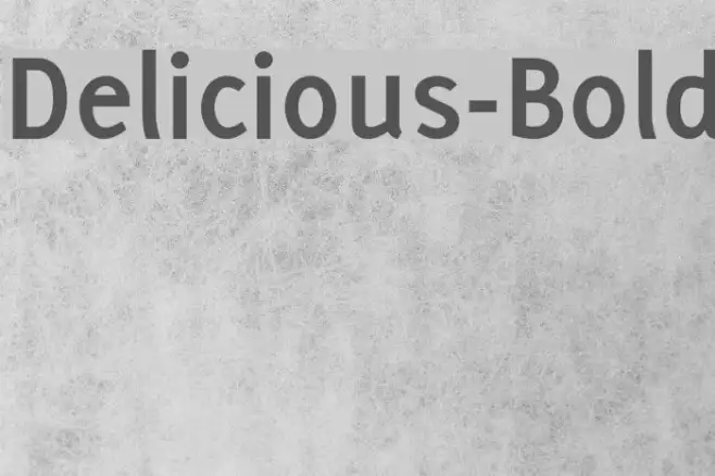 Delicious-Bold Example 3