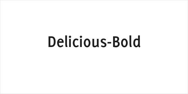 Delicious-Bold Logo