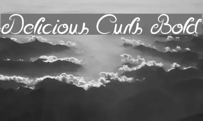 Delicious Curls Bold Example 1