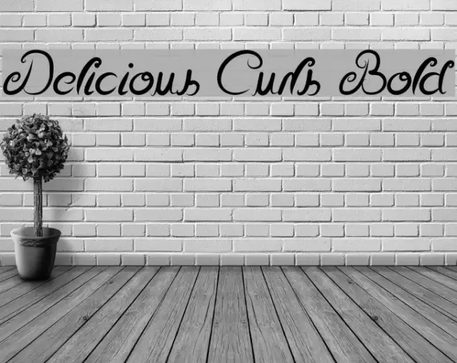 Delicious Curls Bold Example 2