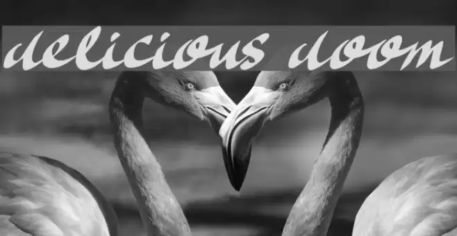 Delicious Doom Font examples