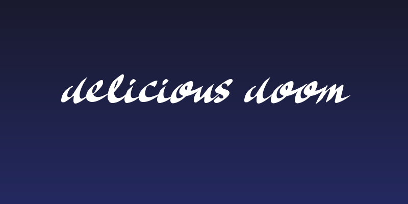 Delicious Doom Social Header