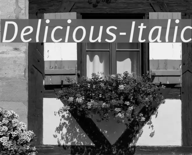 Delicious-Italic Example 3