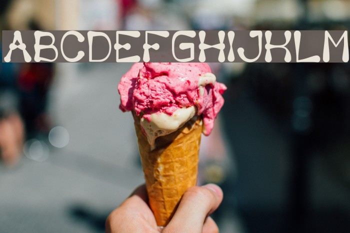Delicious Ketchup Bold Font examples