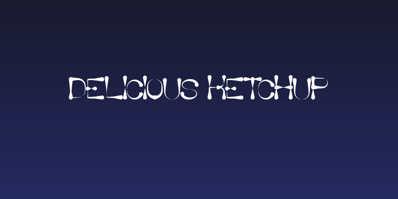 Delicious Ketchup Social Header