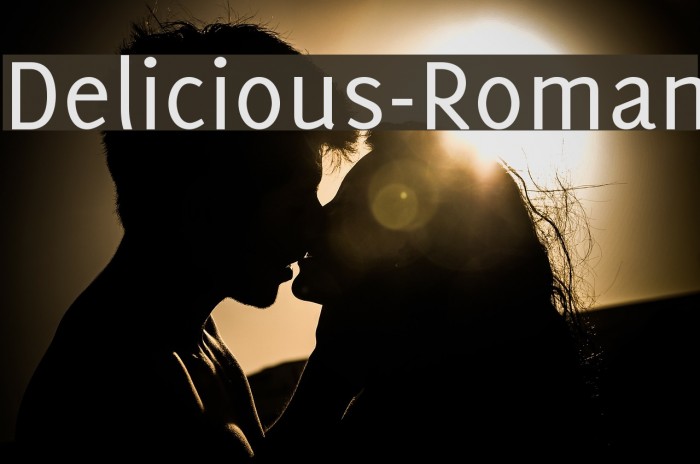 Delicious-Roman Font examples