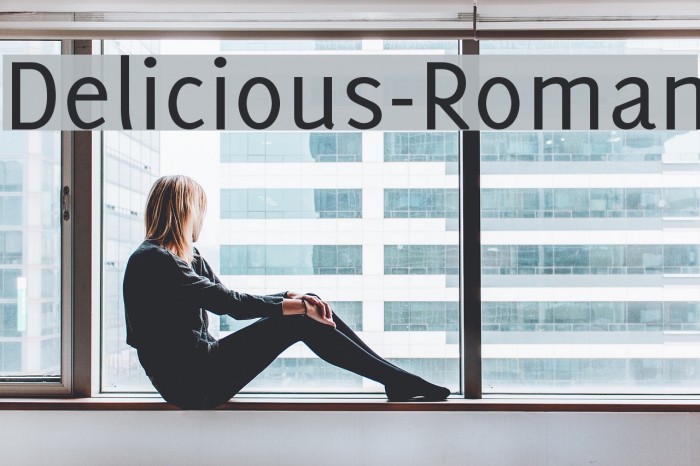 Delicious-Roman Font examples