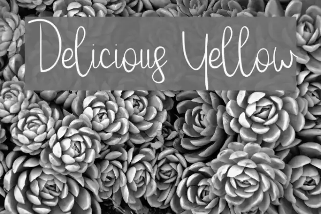 Delicious Yellow Example 1