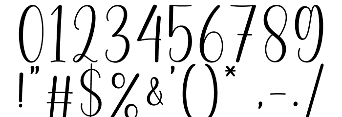 Delicious Font OTHER CHARS