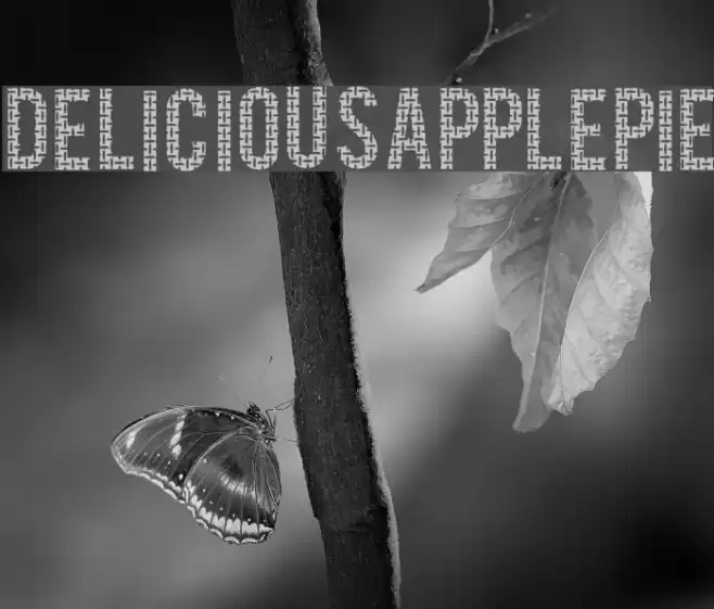 DeliciousApplepie Шрифта examples
