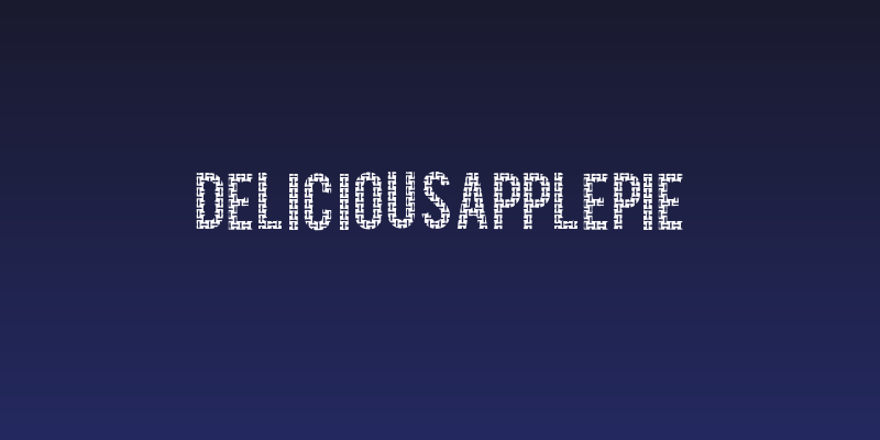 DeliciousApplepie Social Header