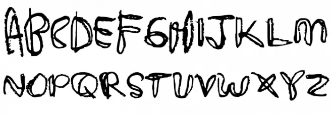 DeliciousCandy Schriftart Groß
