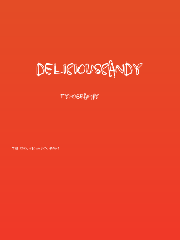DeliciousCandy Poster