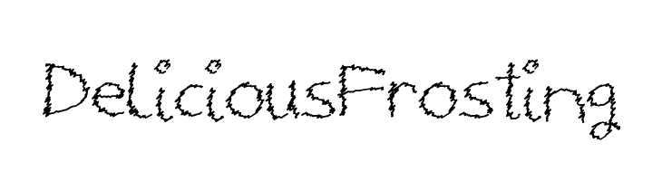 DeliciousFrosting Font