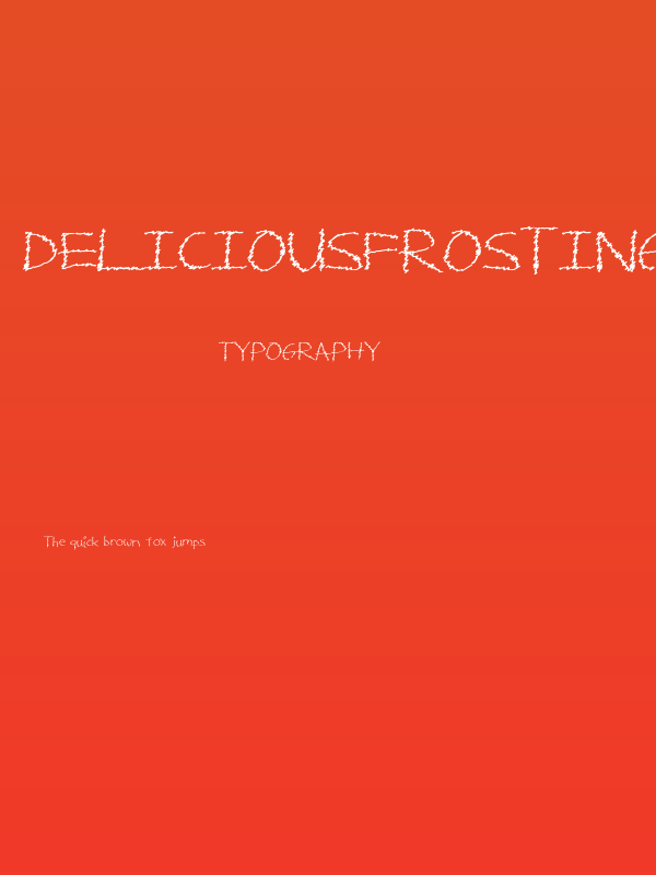 DeliciousFrosting Poster