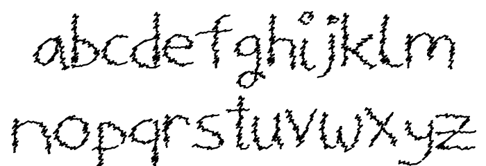 DeliciousFrosting Font LOWERCASE