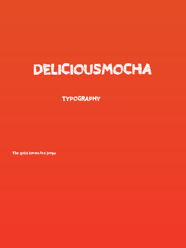 DeliciousMocha Poster