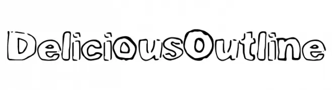 DeliciousOutline  لخطوط تنزيل
