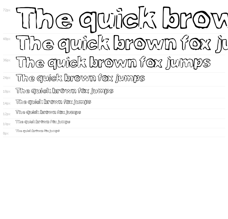 DeliciousOutline Waterfall