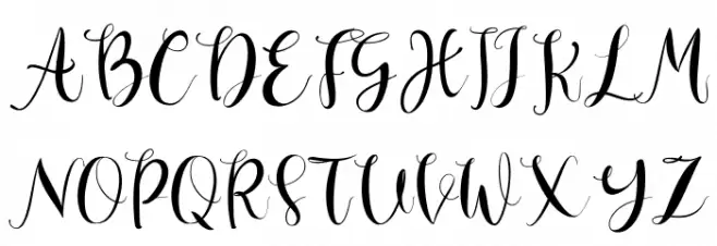 Deliciously Regular Font Litere mari