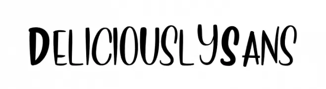 Deliciously-Sans  font caratteri gratis