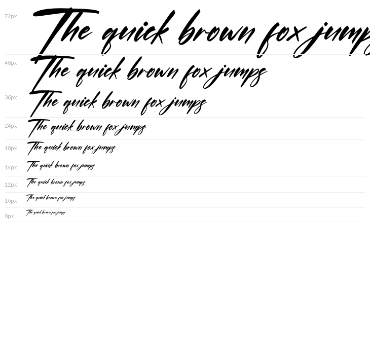 Deligante Smithasa Italic Waterfall