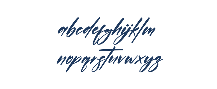 Deligante Smithasa Italic Lowercase
