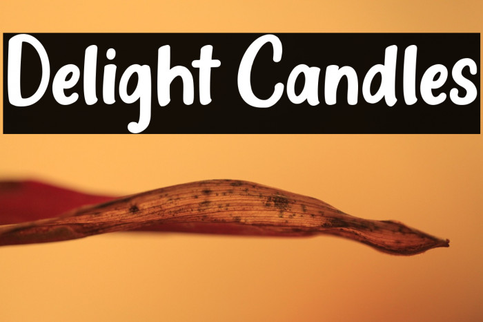 Delight Candles Example 1