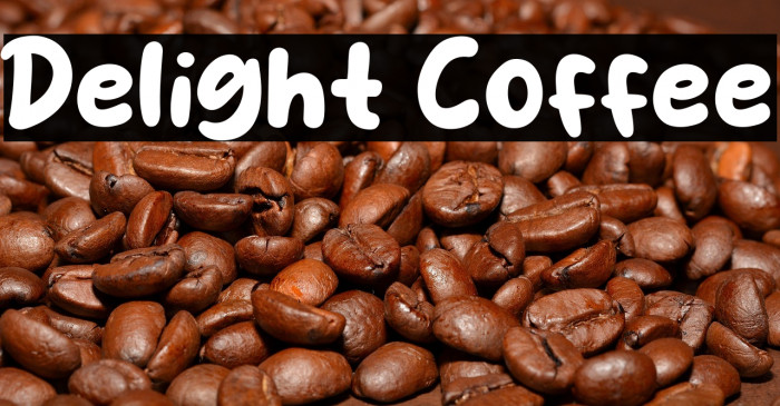Delight Coffee Example 1