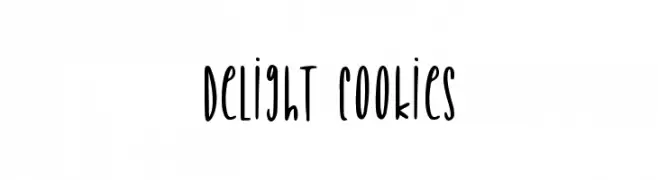 Delight Cookies  Fuentes Gratis Descargar