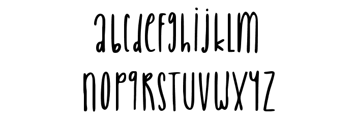 Delight Cookies Font LOWERCASE