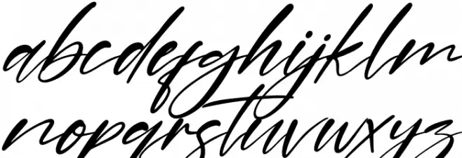Delight Italic फ़ॉन्ट लोअरकेस