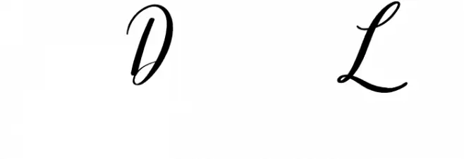 Delight Lettering Script DEMO Regular Font OTHER CHARS