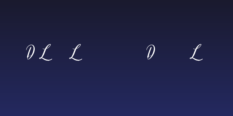 Delight Lettering Script DEMO Regular Social Header