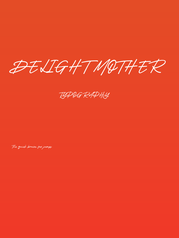 Delight Mother Poster