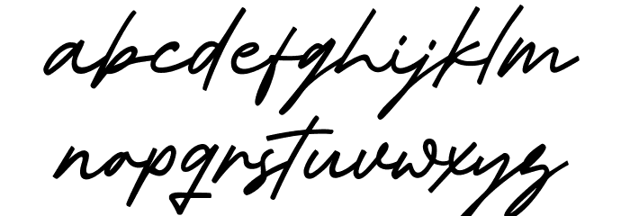 Delight Mother Schriftart Kleinbuchstaben