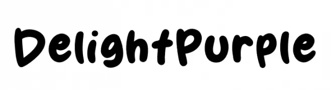 Delight Purple  Fuentes Gratis Descargar