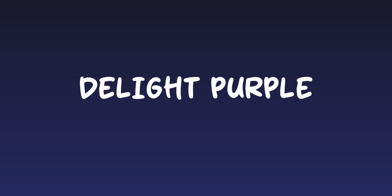 Delight Purple Social Header