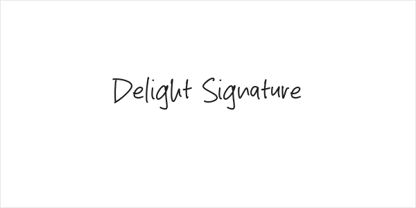 Delight Signature Logo