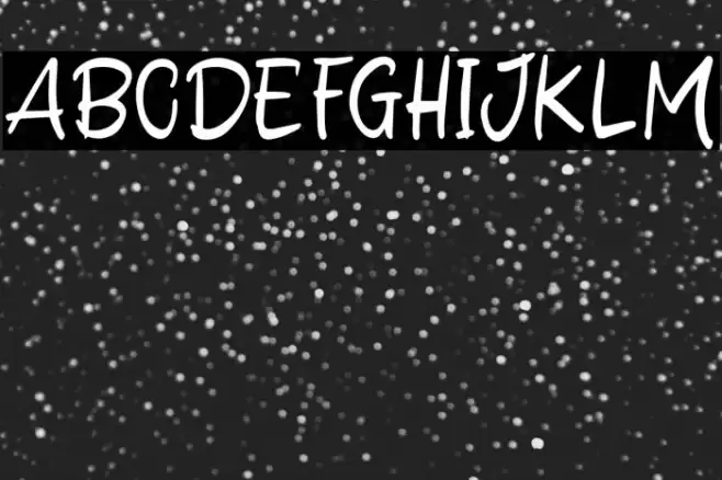 Delight Winter Font examples