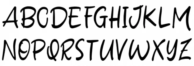 Delight Winter Polices MAJUSCULES